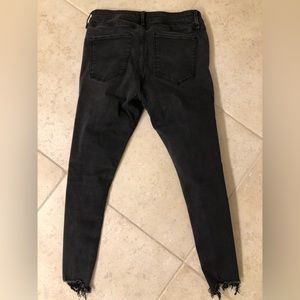 Abercrombie & Fitch Mid Rise Super Skinny Ankle Pants